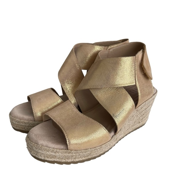 Soul by Naturalizer Oshay Ankle Strap Sandals Women’s Size 9 Espadrille Wedge - Picture 4 of 10